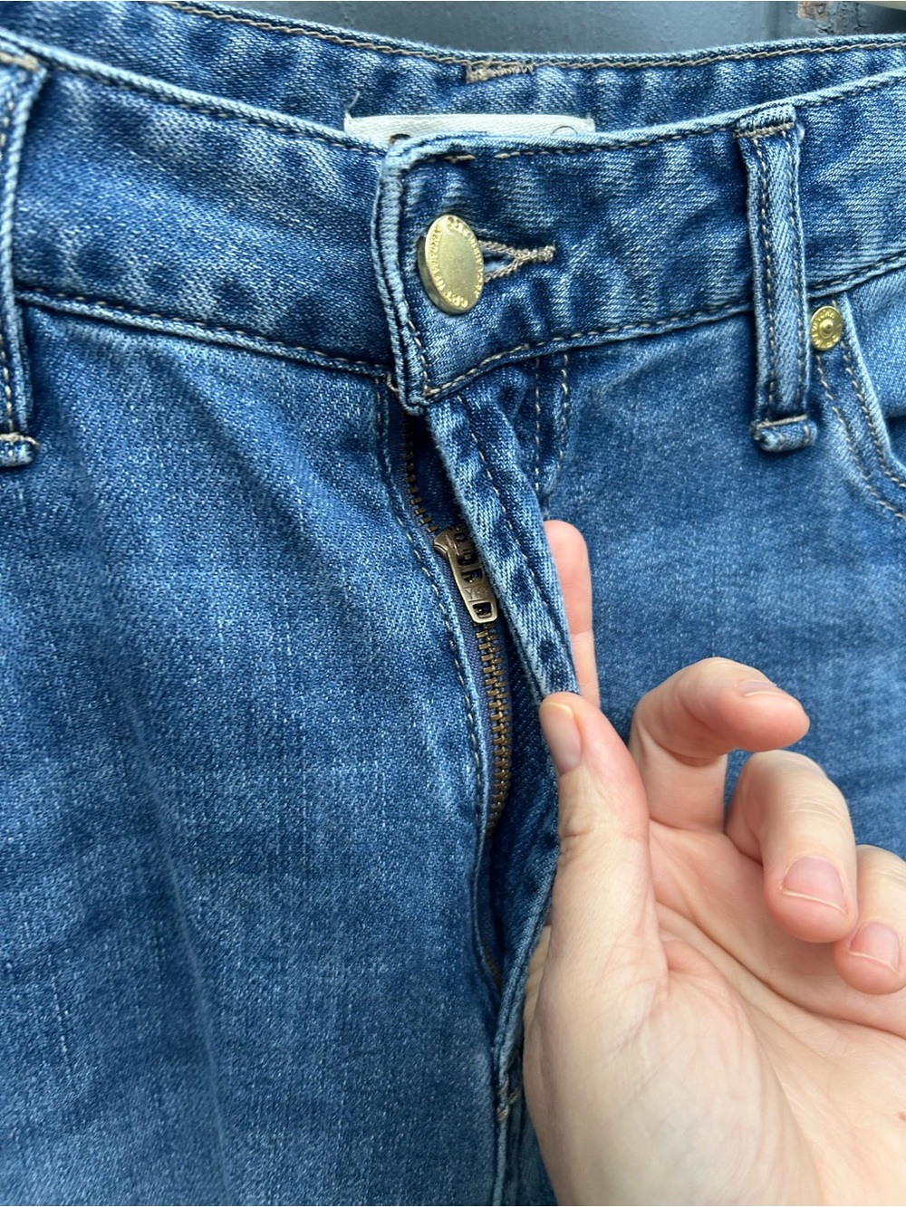 Oat New York Cloud Luxe Denim, size 27, - Picture 3 of 10